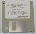 x86 English floppy disk 9 of 9 (different layout)