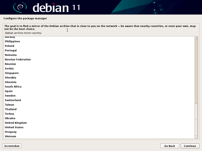 File:Debian 11 Configure package manager.png