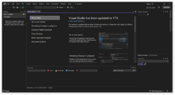 "What's New?" page on Visual Studio 2022 version 17.4 Preview 6.png