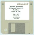 x86 English floppy disk 5 of 9