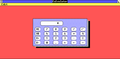 Calculator in Windows 1.01