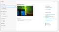 Windows Spotlight option in Personalization settings
