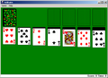 Solitaire in Windows 2000