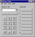Phone Dialer in Windows NT 4.0