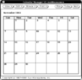 Calendar Manager