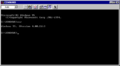 MS-DOS prompt