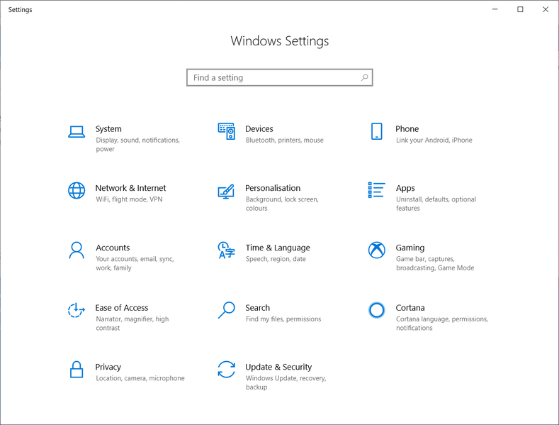 File:Windows 10 Settings.png