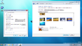 Desktop slideshow and Superbar settings