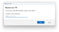 The redesigned "Rename your PC" dialog