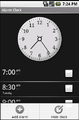 Alarm Clock options.