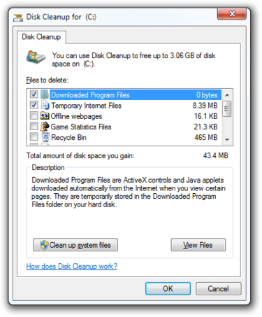 Disk Cleanup - BetaWiki