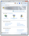 Home page (Windows Aero)