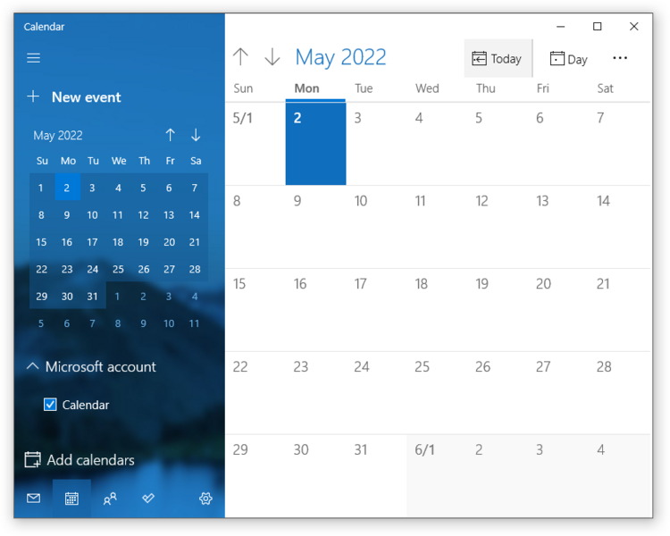 File:Calendar Windows 10.png
