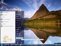 Aero theme in Windows Vista build 5252