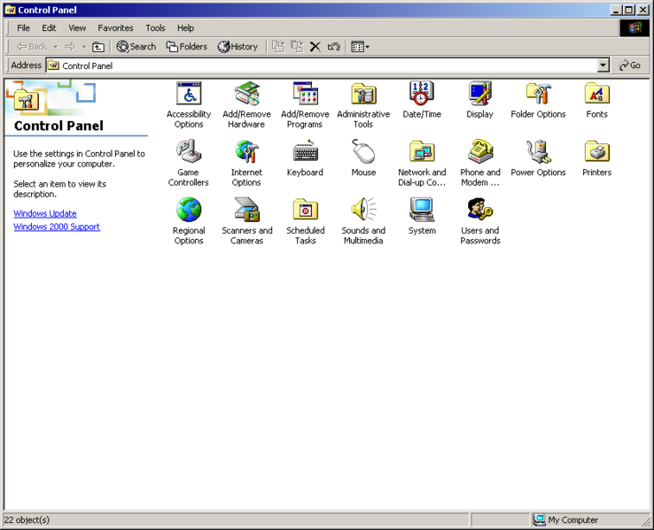 File:Windows-2000-Build-2195-SP2-Control-Panel.png