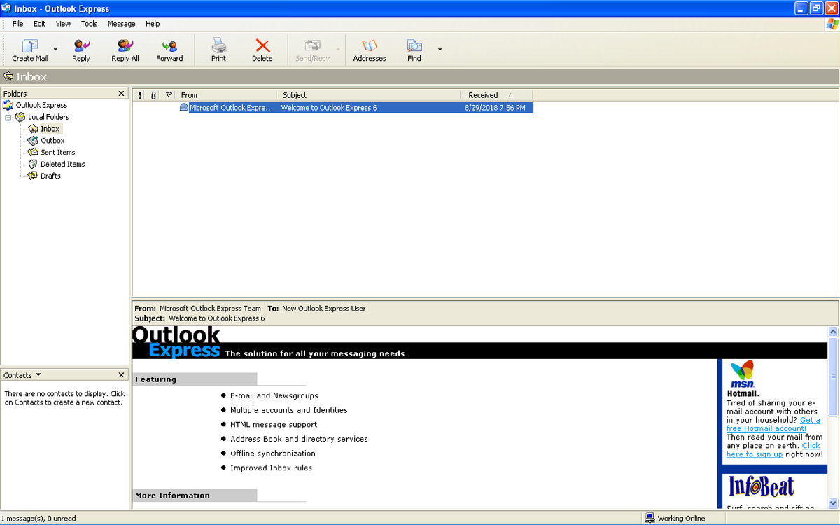 Outlook Express - BetaWiki