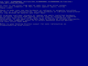 Blue screen of death - BetaWiki