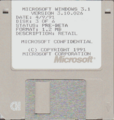 Installation disk 3