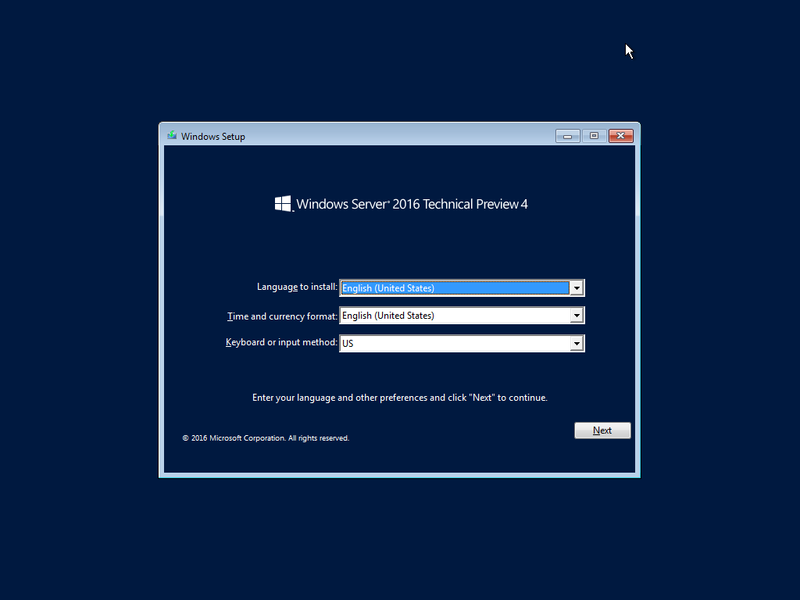 File:WindowsServer2016 build 14282-Setup.png