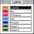 Control Panels - Labels