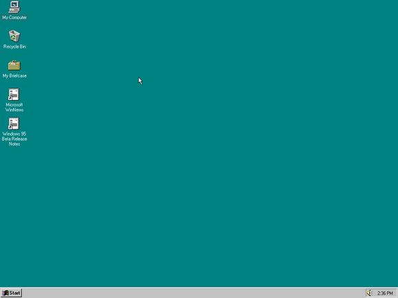 Windows 95 build 328 - BetaWiki