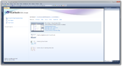VS2010 StartPage.png
