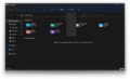File Explorer (dark mode, with Filter menu)