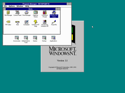 Windows NT 3.1 - BetaWiki