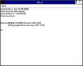 x86 emulator running MS-DOS